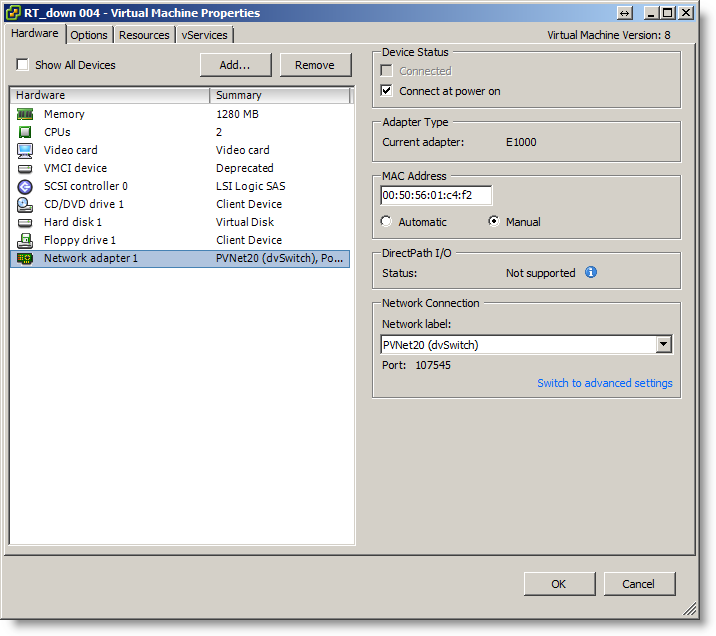 Add mac address to router